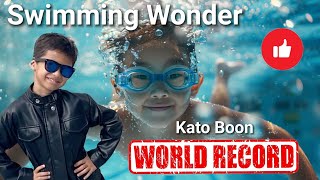 Kid Age 5 Breaks World Record Underwater [upl. by Cid544]