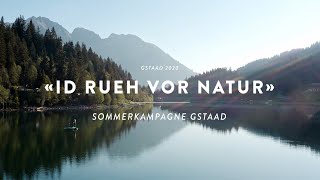 SUP Arnensee Social Clip  «Id Rueh vor Natur»  Gstaad Marketing [upl. by Adiam]