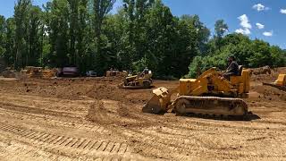 Back filling the trench at the national pike steam show [upl. by Skelly]