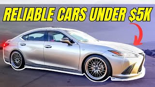 Most Reliable Cars Under 5K [upl. by Onnem]