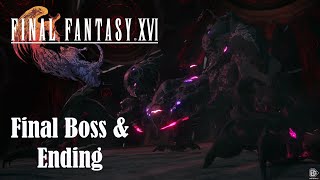 Final Fantasy 16 Echoes Of the Fallen DLC  Omega Final Boss amp Ending [upl. by Hgielsa]