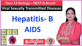 Viral STDs  Hepatitis B and AIDS NCERT Class 12 Biology [upl. by Letnwahs]