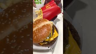 Everything I Ate McDonald’s In London UK 🇬🇧 shorts foodie mcdonalds [upl. by Yrhcaz]