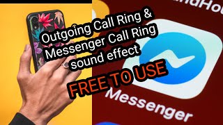 Personal Outgoing Call and Messenger Call Ring sound effect for video no free to use [upl. by Savell]