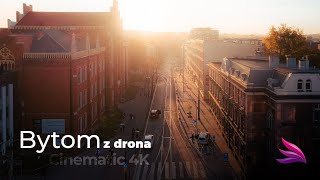 Bytom z drona cinematic 4k dji air2s [upl. by Cheatham]