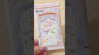 Sanrio character Card kuromi 開封動画 unboxing mymelody cinnamoroll pudding [upl. by Ramsa770]