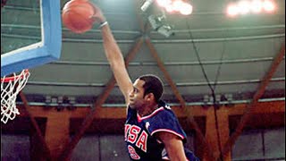 Vince Carter Dunks Over 7 Footer in 2000 Olympic Games [upl. by Audry]