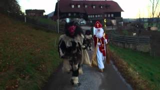 Krampus und Perchtenlauf Villach  2017 [upl. by Esdnil]