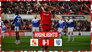 Match Highlights Swindon Town vs Gillingham [upl. by Gilemette]