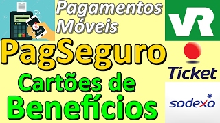 Aceitar Alelo Ticket VR e Sodexo na Moderninha  Cartões de Benefícios e PagSeguro [upl. by Llerol149]