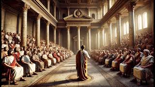 Caesar Augustus Speech to to the Unmarried Gallants in the Roman Senate [upl. by Benetta756]