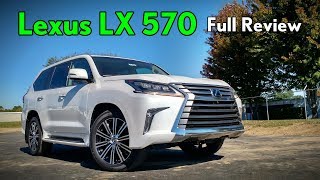 2018 Lexus LX 570 Full Review [upl. by Adnala85]