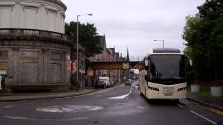 Lochs And Glens Coach Bus Tay Street Perth Perthshire Scotland [upl. by Aeret]