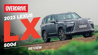 2023 Lexus LX 500d review  please move over  OVERDRIVE [upl. by Yrro]