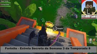 Fortnite  Estrela Secreta da Semana 3 da Temporada 8 [upl. by Dinesh]