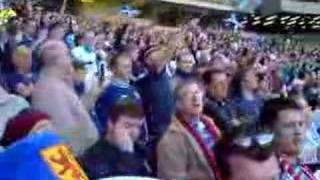 Loch Lomond Sung by Scotland Fans at Hampden [upl. by Brandi]