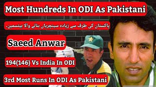 Saeed Anwar BattingSaeed Anwar Biography and CareerSaeed Anwar 194 Vs India In ODI saeedanwar [upl. by Coryden]