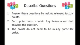 National 5 History How to Complete Describe Questions [upl. by Nhguavoj]