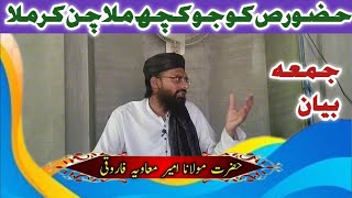 Maulana Ameer mavia farooqi jo kuch mila Chn kr mila [upl. by Namilus]