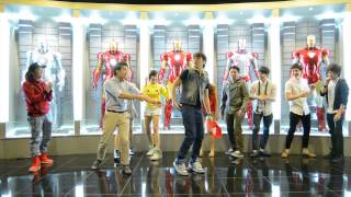 Dance Freestyle in Iron Man room at new Yexels Toy Museum [upl. by Waylan]