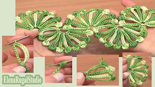 Crochet SHELL Lace TRIM [upl. by Elenore]