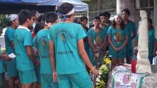 Antorchistas agradeciendo a la Virgen de Guadalupe [upl. by Seleta]