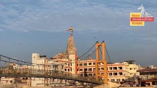 Dwarkadhish Temple Dhwaja Arohan Dt27122023 [upl. by Cotterell34]