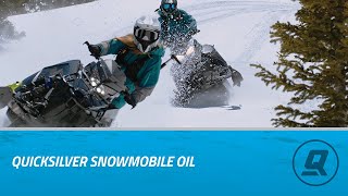 Quicksilver Snowmobile Oil [upl. by Stutman]