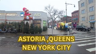 Life In Astoria Queens New York City Walking Tour 4k [upl. by Denn]