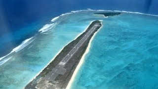 Agatti Island Airport Lakshadweep India [upl. by Drarreg537]