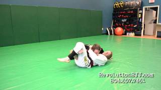 BJJ technique Ankle Americana from the Bottom [upl. by Siuqram]