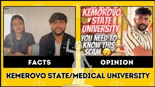 FACTS vs OPINION part1 about KEMEROVO STATE  KEMEROVO STATE MEDICAL UNIVERSITYrussia mbbsinrussia [upl. by Kaia]