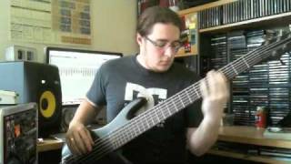 The Helix Nebula  Track 1 bass playthrough [upl. by Enimsaj]