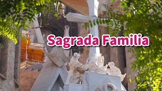 Obras actuales de Sagrada Familia  19 agosto 2023 [upl. by Yllah709]