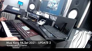 Musi Korg PA Set 2021  UPDATE 2 Burgodjiiski Kuchek [upl. by Naltiak]