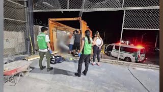 Muerte de tres trabajadores en Nuevo Cuscatlán [upl. by Pozzy]