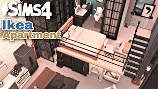 Ikea Inspired Apartment  910 Medina Studios  No cc  The sims 4  Stop motion Speed build [upl. by Airda844]