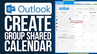 How To Create A Group Shared Calendar In Outlook 2024 Update [upl. by Lebanna]