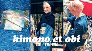 Comment mettre un kimono ou un yukata tout seul [upl. by Clausen]