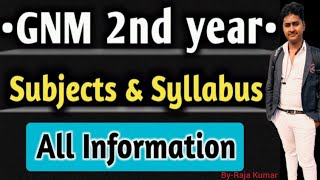 GNM 2nd year total subjects explained in hindi  Syllabus for GNM Nursing course 2nd year [upl. by Jenine]