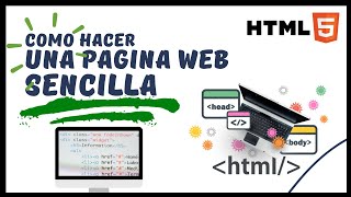 1 COMO HACER UNA PAGINA WEB HTML EN BLOC DE NOTAS 🔴 PASOS SENCILLOS PARA CREAR UNA PAGINA WEB [upl. by Corsiglia]