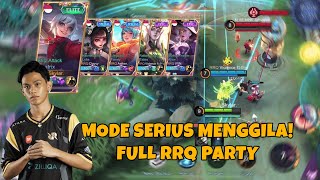 TUTOR OH SKYLAR PAS PARTY FULL RRQ BEATRIX SKYLAR MENGGILA  Mobile Legends [upl. by Enilrek983]