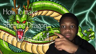 How To make Shenron in Dragon Ball Azure Code in description STITCHEDITORCHANNEL [upl. by Eenej]