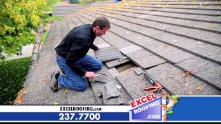 Replacing a Concrete Roof Tile  Wyoming Roofing  Excel Roofing [upl. by Inavoig]