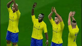 PES 2013 Update 2024 AlNassr VS Atletico Madrid PS2PCSX2 Gameplay 1 [upl. by Maller341]