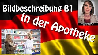 Bildbeschreibung DTZ  B1 Bild beschreiben In der Apotheke [upl. by Enelrahc]