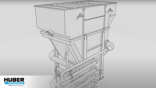 HUBER Dissolved Air Flotation Plant HDF  Animation [upl. by Roseanne667]