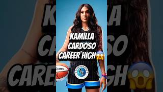 Kamilla Cardoso CAREER HIGH 😱 kamillacardoso wnba chicagosky [upl. by Aitnom569]