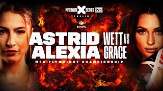 Astrid Wett vs Alexia Grace FIGHT IRL LIVESTREAM [upl. by Cynera9]