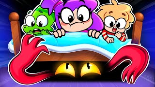 Who Is Under The Bed 👀 Funny English for Kids animation kids hacks family [upl. by Clarinda905]